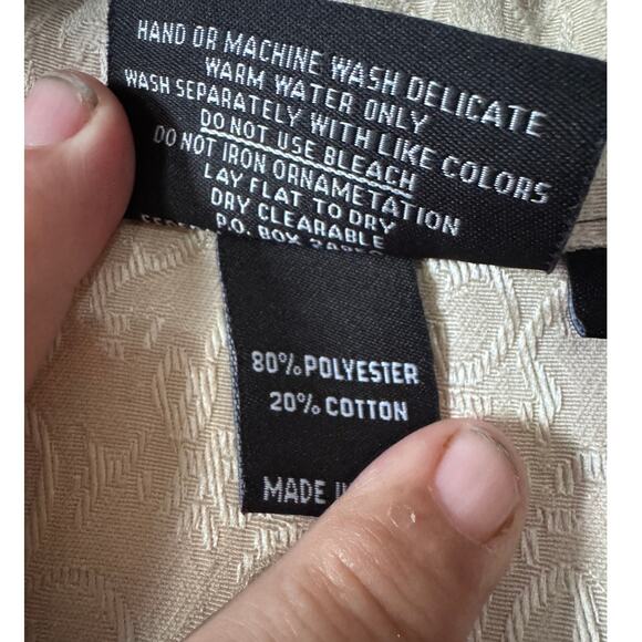 Christine Alexander L VTG Swarovski Crysta Jacket Glam 90s Y2K Bling tapestry - Picture 6 of 11